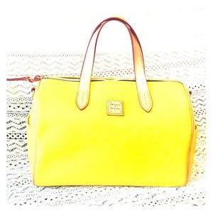 Yellow Dooney & Bourke Satchel
